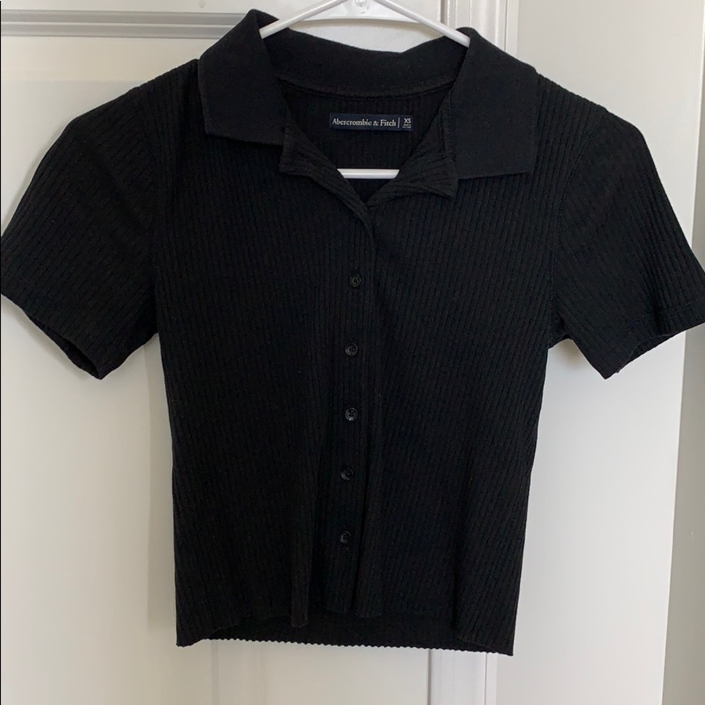 black button up